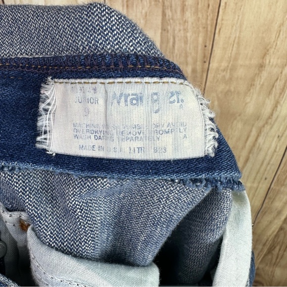 Vintage Wrangler Classic Blue Denim Skirt - Picture 8 of 9